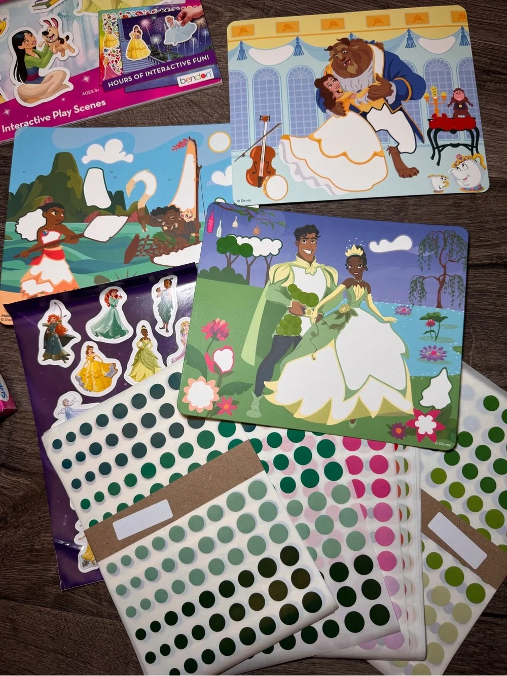Disney Princess Sticker Pad & Dot It! Sticker Activity